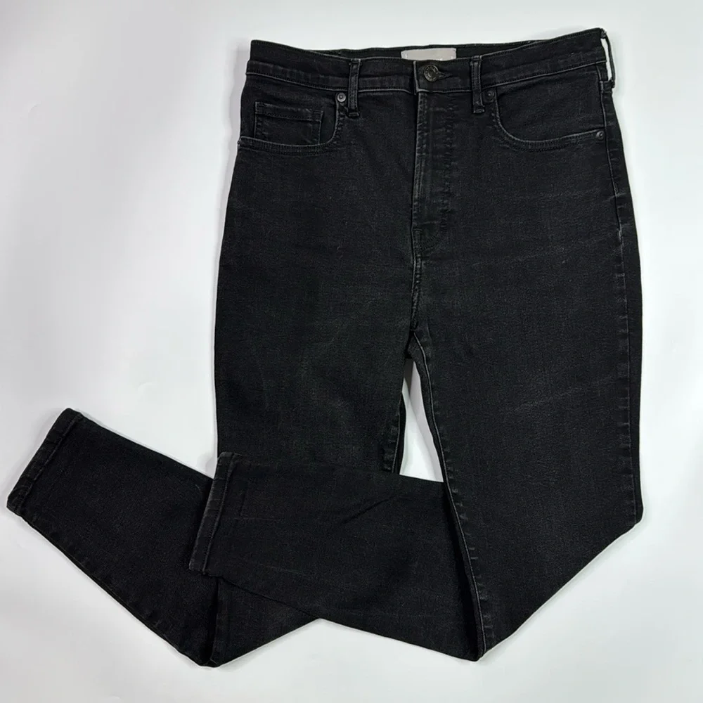Everlane High Rise Skinny Black Jeans Size 31 Regular